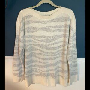 Loft Zebra Print Sweater